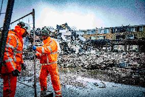 Explosion Aftermath In Rotterdam - Netherlands