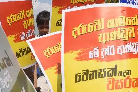 Protest In Sri Lanka