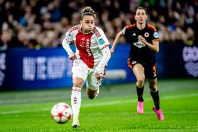 AFC Ajax v AS Roma: Group C - UEFA Women's Champions League 2023/24