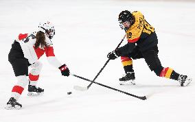 (SP)SOUTH KOREA-GANGNEUNG-WINTER YOUTH OLYMPIC GAMES-ICE HOCKEY-WOMEN'S 6-TEAM-BRONZE MEDAL GAME-SUI VS GER