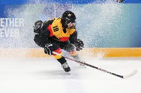 (SP)SOUTH KOREA-GANGNEUNG-WINTER YOUTH OLYMPIC GAMES-ICE HOCKEY-WOMEN'S 6-TEAM-BRONZE MEDAL GAME-SUI VS GER