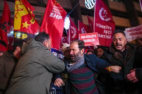 Workers Party Protest - Ankara