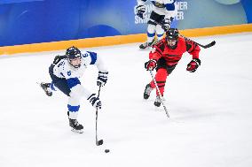 (SP)SOUTH KOREA-GANGNEUNG-WINTER YOUTH OLYMPIC GAMES-ICE HOCKEY-MEN'S 6-TEAM-BRONZE MEDAL GAME-CAN VS FIN