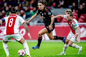 AFC Ajax v AS Roma: Group C - UEFA Women's Champions League 2023/24