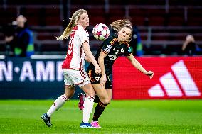 AFC Ajax v AS Roma: Group C - UEFA Women's Champions League 2023/24