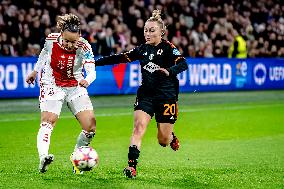 AFC Ajax v AS Roma: Group C - UEFA Women's Champions League 2023/24