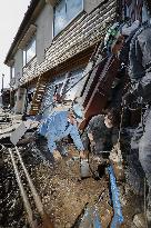 Aftermath of central Japan quake