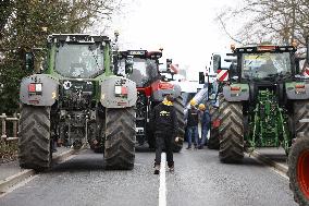 Coordination Rurale Union's Convoy Heads To Paris