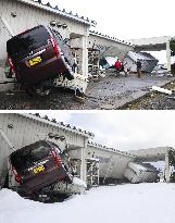 Aftermath of central Japan quake