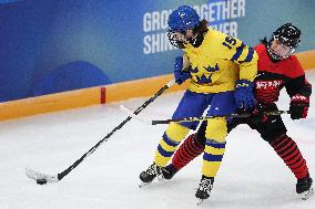 (SP)SOUTH KOREA-GANGNEUNG-WINTER YOUTH OLYMPIC GAMES-ICE HOCKEY-WOMEN'S 6-TEAM-GOLD MEDAL GAME-SWE VS JPN