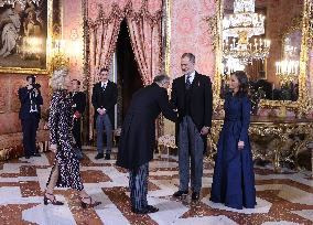 Royals Host Reception For The Diplomatic Corps - Madrid