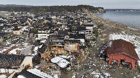 Aftermath of central Japan quake