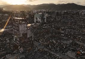 Aftermath of central Japan quake