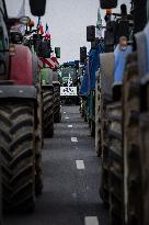 French Farmers Block The A10 Highway - Limours