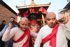 Nepal's Red God Returns Back To Patan