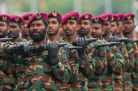 The 76th Independence Day Parade Rehearsal Was Held In Colombo