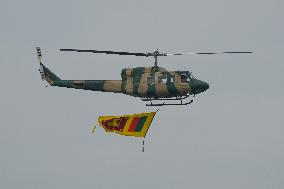 The 76th Independence Day Parade Rehearsal Was Held In Colombo