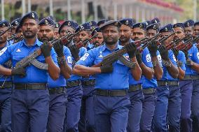 The 76th Independence Day Parade Rehearsal Was Held In Colombo