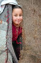 Jindires, One Year After The Earthquake, Camps Sink Into Mud And Clay