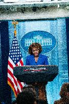 White House Press Press Briefing By Press Secretary Karine Jean-Pierre And NSC John Kirby