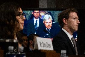 Social media CEOs at Senate Judiciary Committee hearing