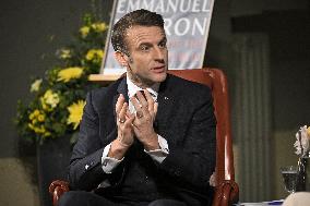 French President Macron pays a two-day state visit to Sweden, Day 2 - University Lund