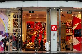 A UNIQLO Flagship Store in Shanghai