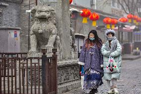Cold Wave Hit Part of China