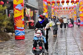 Cold Wave Hit Part of China