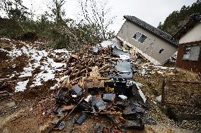 1 month after strong earthquake in central Japan
