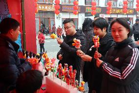 Chinese Celebrate Lunar Dragon Year