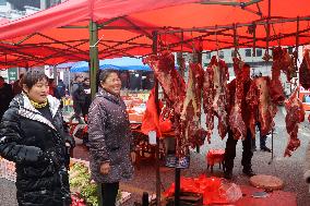 Chinese Celebrate Lunar Dragon Year