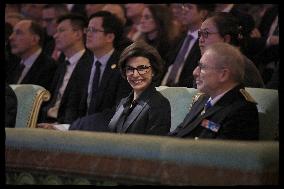 Rachida Dati At Franco-Chinese Year Of Cultural Tourism Launch - Versailles