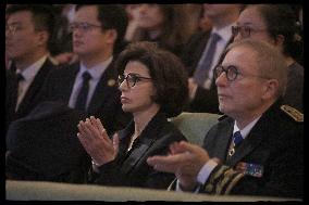 Rachida Dati At Franco-Chinese Year Of Cultural Tourism Launch - Versailles