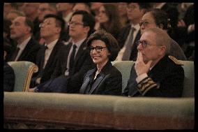 Rachida Dati At Franco-Chinese Year Of Cultural Tourism Launch - Versailles