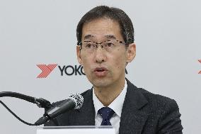 Yokohama Rubber President's Change Press Conference