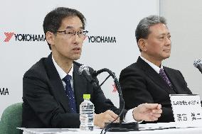 Yokohama Rubber President's Change Press Conference