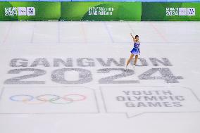 (SP)SOUTH KOREA-GANGNEUNG-WINTER YOUTH OLYMPIC GAMES-FIGURE SKATING-TEAM-WOMEN SINGLE SKATING