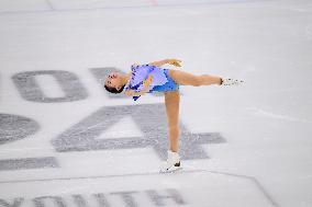 (SP)SOUTH KOREA-GANGNEUNG-WINTER YOUTH OLYMPIC GAMES-FIGURE SKATING-TEAM-WOMEN SINGLE SKATING