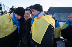 Russia And Ukraine Exchange POWs After Plane Crash