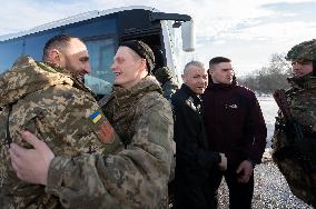 Russia And Ukraine Exchange POWs After Plane Crash