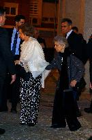 Queen Sofia Leaves Zubin Mehta's Concert - Madrid