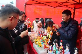 Chinese Celebrate Lunar Dragon Year