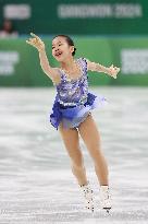 (SP)SOUTH KOREA-GANGNEUNG-WINTER YOUTH OLYMPIC GAMES-FIGURE SKATING-TEAM-WOMEN SINGLE SKATING