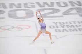 (SP)SOUTH KOREA-GANGNEUNG-WINTER YOUTH OLYMPIC GAMES-FIGURE SKATING-TEAM-WOMEN SINGLE SKATING