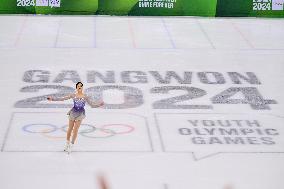 (SP)SOUTH KOREA-GANGNEUNG-WINTER YOUTH OLYMPIC GAMES-FIGURE SKATING-TEAM-WOMEN SINGLE SKATING