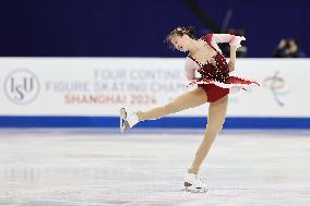 (SP)CHINA-SHANGHAI-ISU FOUR CONTINENTS FIGURE SKATING CHAMPIONSHIPS 2024-DAY 1