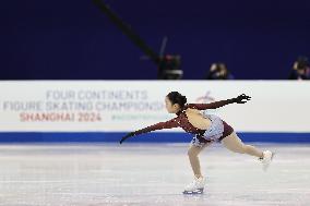 (SP)CHINA-SHANGHAI-ISU FOUR CONTINENTS FIGURE SKATING CHAMPIONSHIPS 2024-DAY 1