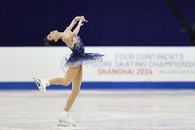 (SP)CHINA-SHANGHAI-ISU FOUR CONTINENTS FIGURE SKATING CHAMPIONSHIPS 2024-DAY 1