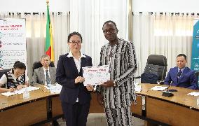 BENIN-COTONOU-CHINESE MEDICAL TEAM-FAREWELL CEREMONY